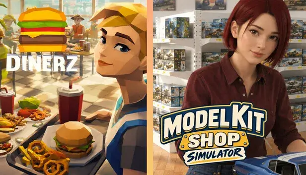 Dinerz x Model Kit Shop Simulator