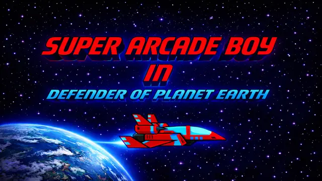 Super Arcade Boy in Defender of Planet Earth (Xbox One)