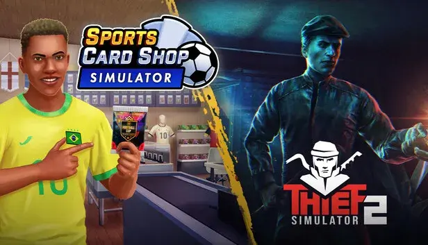 Sports Card Shop Simulator x Thief Simulator 2