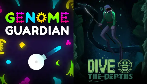 𧬠Genome Guardian Γ Dive The Depths π: Action Roguelikes