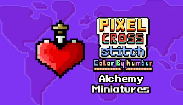 Pixel Cross Stitch - Alchemy Miniatures Pack