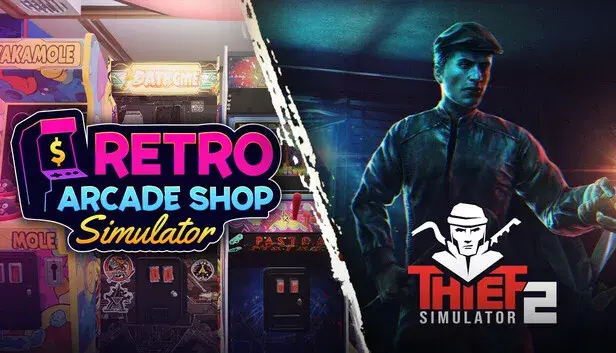 Retro Arcade Shop Simulator x Thief Simulator 2