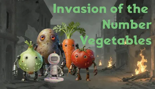 Invasion of the Number Vegetables