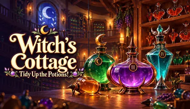 Witch’s Cottage: Tidy Up the Potions!