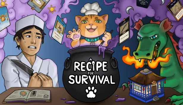 A Recipe for Survival - Cat Cooking Roguelike Deckbuilder