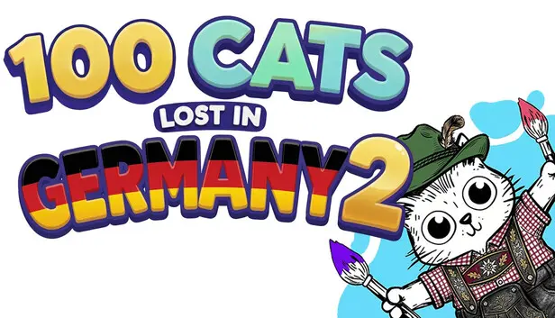 100 Cats Lost in Germany 2 Find & Color