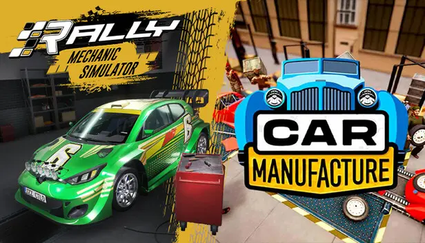 Rally Mechanic Simulator & Car Manufacture