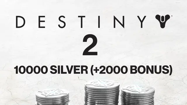 10,000 (+2000 Bonus) Destiny 2 Silver (PS4 & PS5)