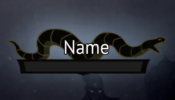 Blightbound - Name plate skin (Viper)