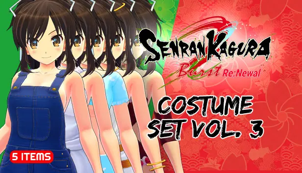 SENRAN KAGURA Burst Re:Newal - Costume Set Vol.3