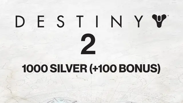 1000 (+100 Bonus) Destiny 2 Silver (PS4 & PS5)