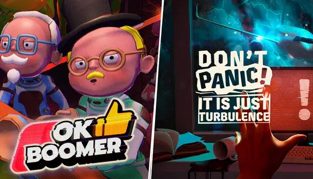 OK๐ Boomer X Don't Panic! It is Just Turbulence