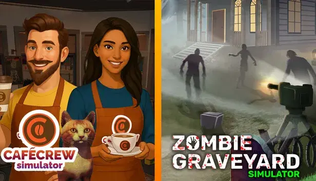Cafe Crew x Zombie Graveyard Simulator