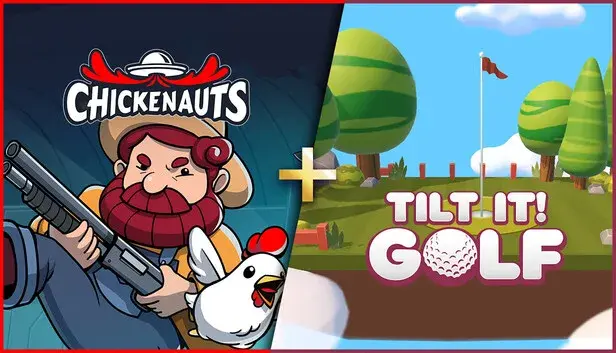 Tilt It! Golf + Chickenauts
