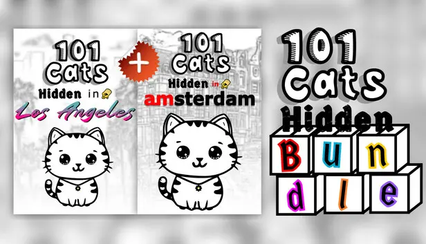 101 Cats Bundle: Amsterdam + Los Angeles