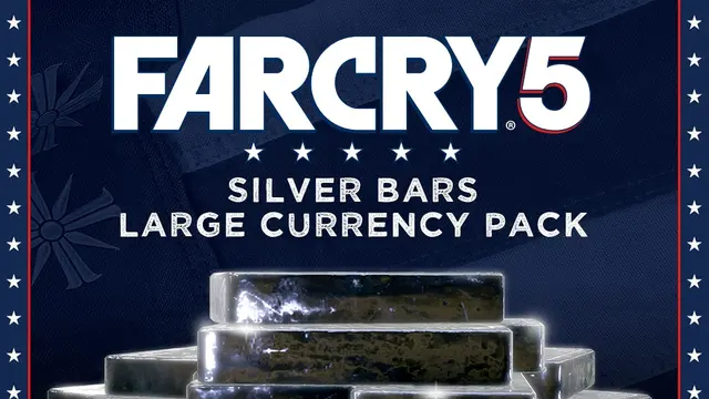 Far Cry 5 Large Silver Bar Pack - 2,400 Credits (PS4)