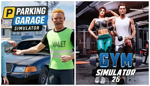 Parking Garage Simulator & Gym Simulator 24
