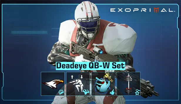 Exoprimal - Deadeye QB-W Set