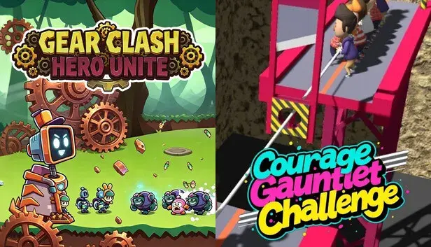 ⚙️Gear Clash: Hero Unite x🏃➡Courage Gauntlet Challenge