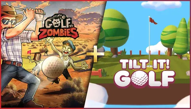 Tilt It! Golf + Golf vs Zombies