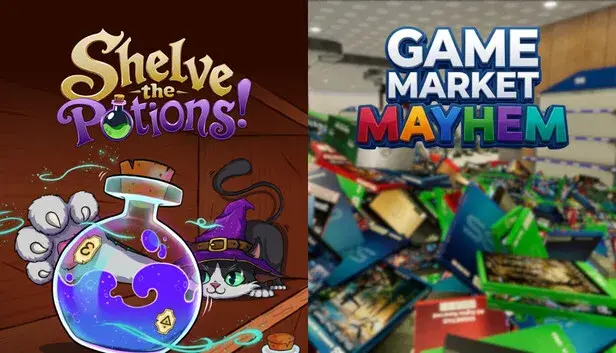 Shelve the Potions! x Game Market Mayhem
