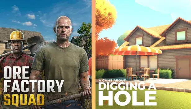 A Game About Digging A Hole x Ore Factory Squad ⛏️