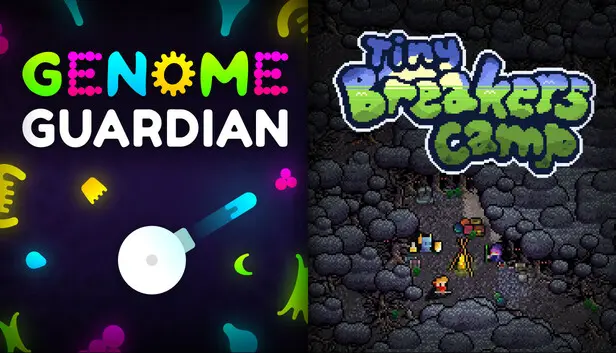 Arcade Roguelikes: 🔬 Genome Guardian × Tiny Breakers Camp ⛺