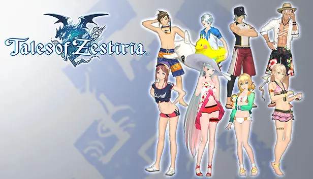 Tales of Zestiria - Seaside Resort Costumes Set