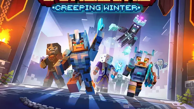 Minecraft Dungeons: Creeping Winter (PS4)