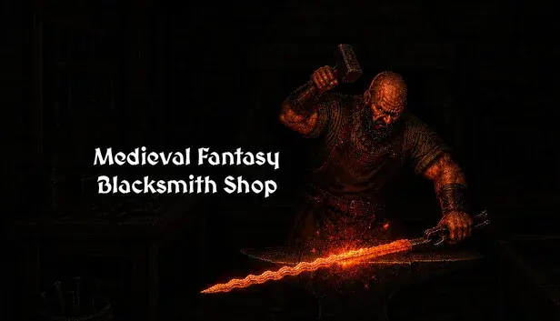 Medieval Fantasy Blacksmith Shop