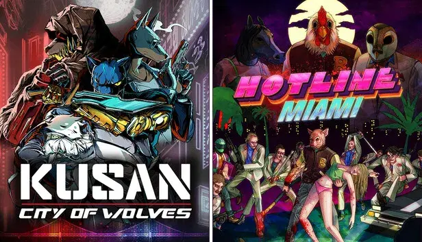 Hotline Miami x Kusan: City of Wolves