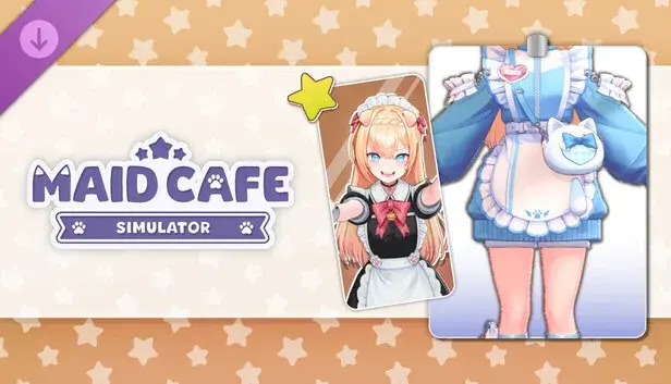 Maid Cafe Simulator: Jersey Maid Uniform (Mina)