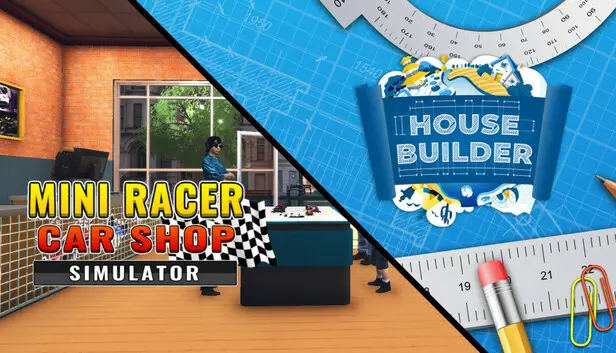 Mini Racer Shop and House Builder