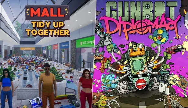 Mall Tidy Up Together - Gunbot Diplomacy
