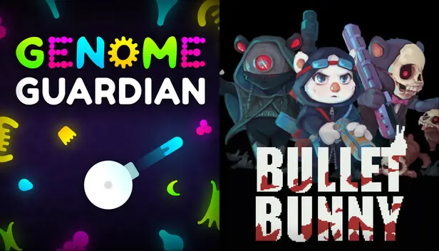 Bullet Hell Roguelike Shooters: π¬ Genome Guardian Γ Bullet Bunny π