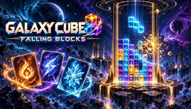 Galaxy Cube: Falling Blocks