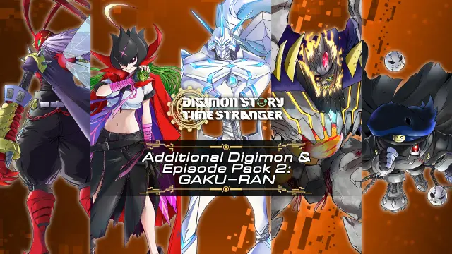 Digimon Story Time Stranger - Additional Digimon & Episode Pack 2: GAKU−RAN - Switch 2