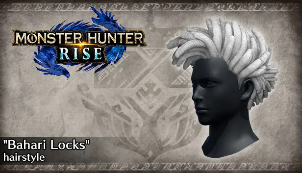 Monster Hunter Rise - "Bahari Locks" hairstyle