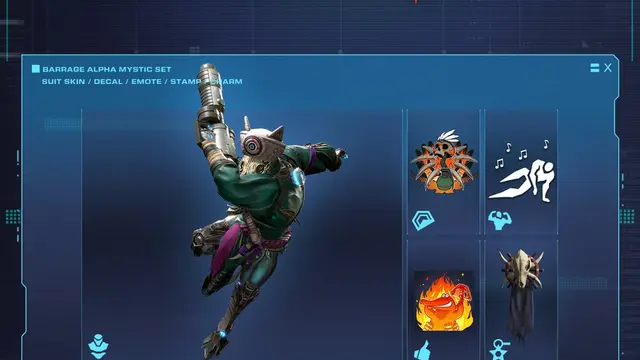 Exoprimal - Barrage Alpha Mystic Set (PS4 & PS5)