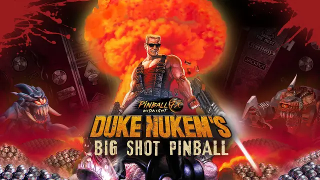 Pinball FX Midnight - Duke Nukem's Big Shot Pinball - Switch
