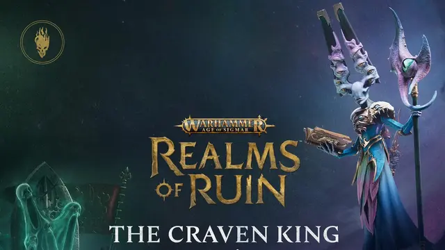 Warhammer Age of Sigmar: Realms of Ruin - The Craven King and Gaunt Summoner Hero Pack (PS5)