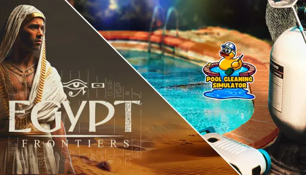 Egypt Frontiers x Pool Cleaning Simulator