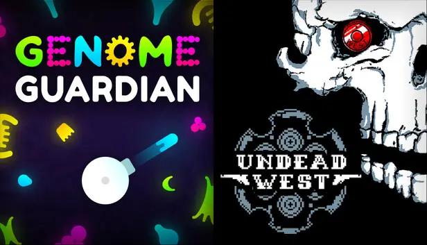 🧬 Genome Guardian × Undead West 🤠: Roguelike Bullet Hell Shooters