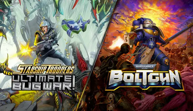 Starship Troopers: Ultimate Bug War! x Warhammer 40,000: Boltgun - Bundle