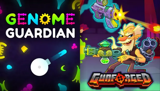 𧬠Genome Guardian Γ Gunforged π«: Gun-building Roguelikes