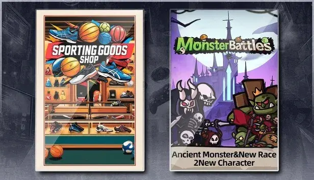 Sporting Goods Shop & Monster Battles