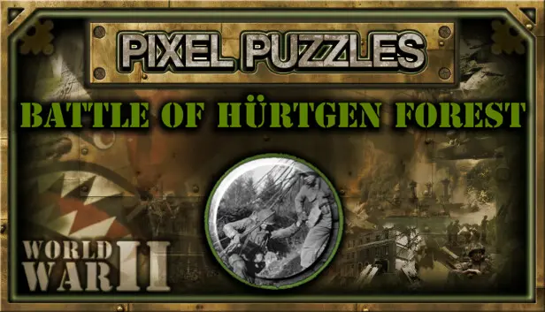 Pixel Puzzles WW2 Jigsaw - Pack: Battle of Hurtgen Forest