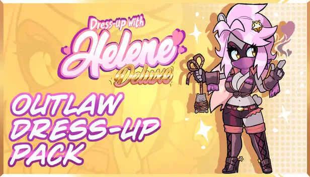 Dress-Up With Helene: Deluxe! - Outlaw Dress-Up Pack