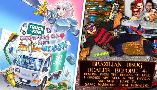 Truck-kun is Supporting Me from Another World?! x BRAZILIAN DRUG DEALER BEFORE 4: DEMONS FROM THE PORTAL TO HELL I OPENED ARE STILL IN THE FAVELA AND NOW I HAVE TO SAVE MAMADAS FROM RONALDO