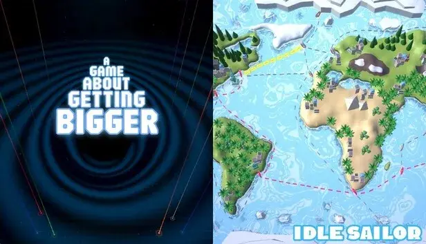 A Game About Getting Bigger & Idle Sailor
